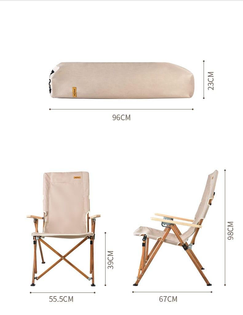 כסא מתקפל עץ מודרני