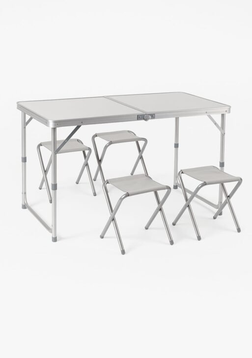 שולחן מתקפל + כיסאות